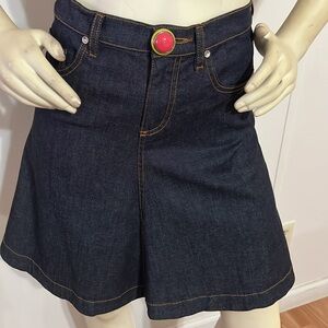 RED VALENTINO Denim Skirt